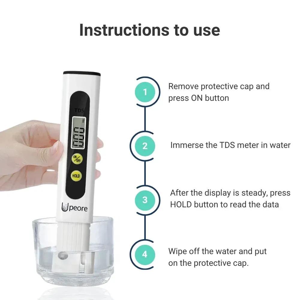 TDS Water Quality Tester Pen | Digital Water Purity Meter with LCD Display | Best TDS Tester in Pakistan
