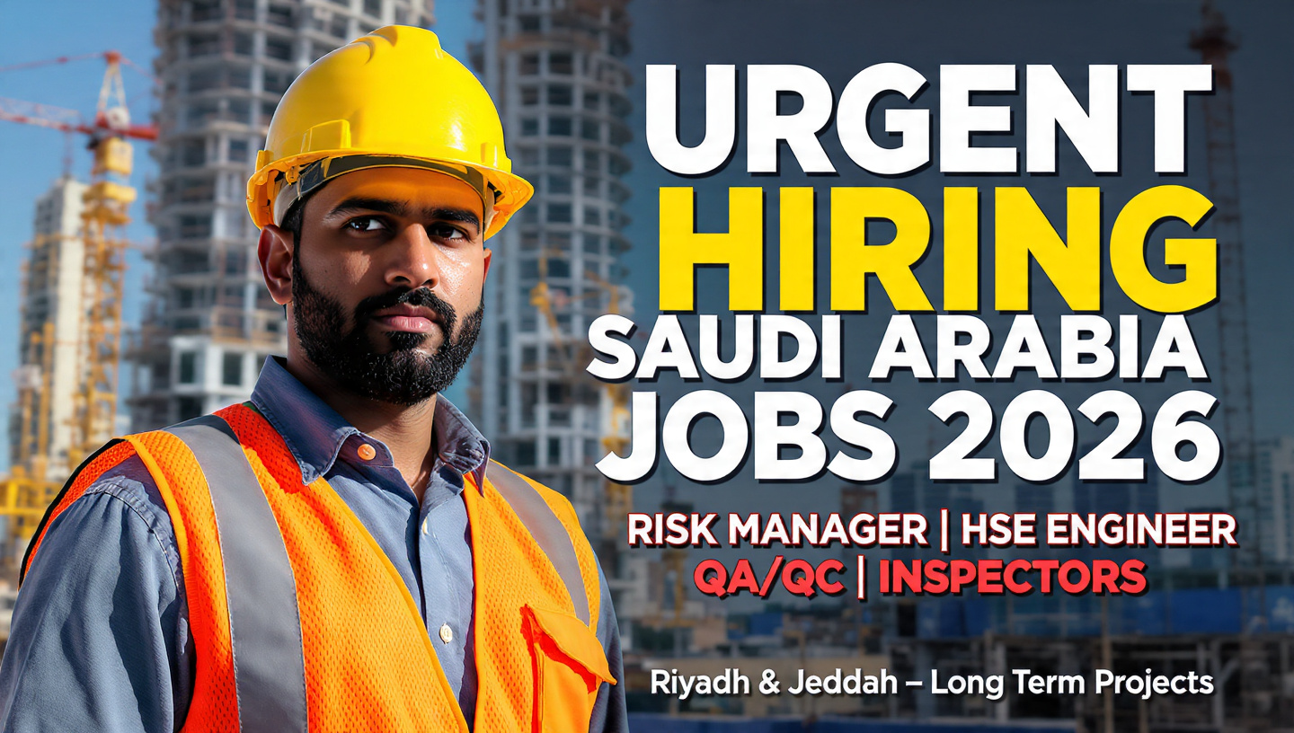 Construction & Engineering Jobs in Saudi Arabia