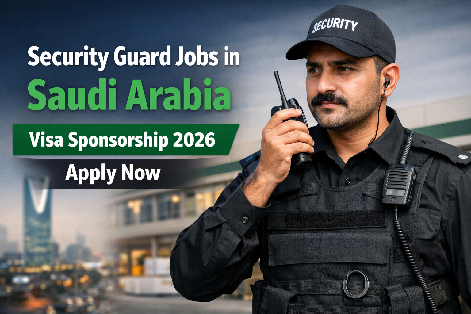 Security Guard Jobs in Saudi Arabia