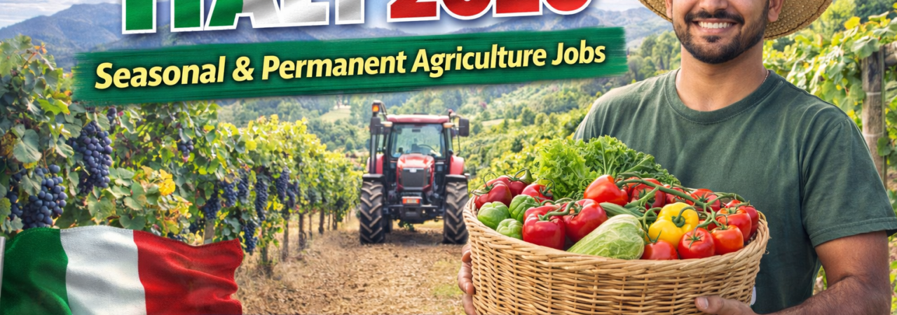 How to Apply for farm worker jobs in Italy – Step-by-Step Guide
