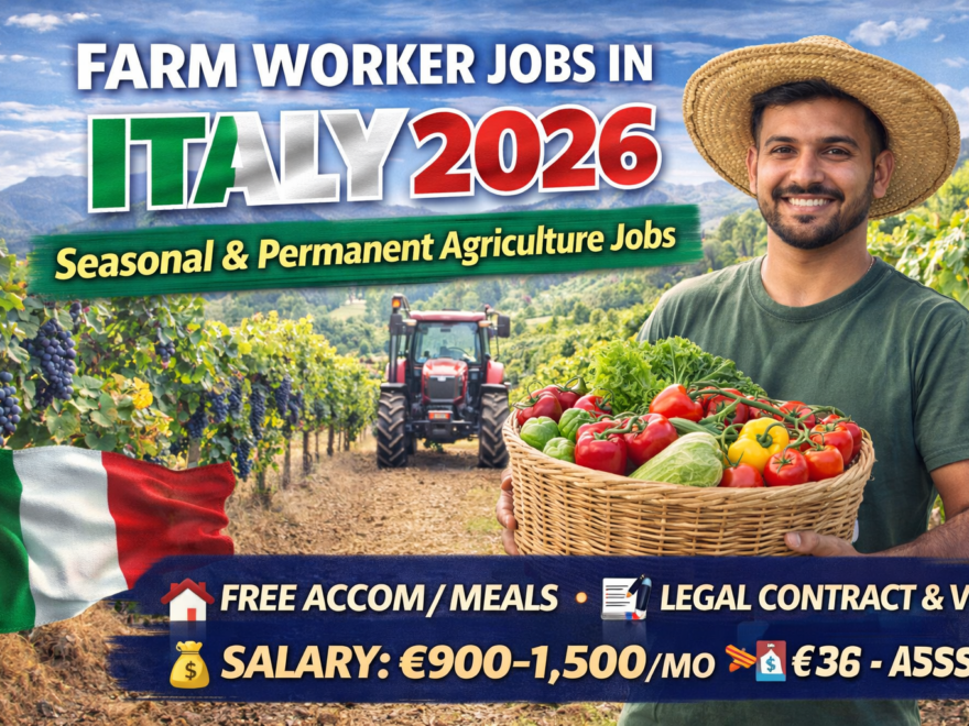 How to Apply for farm worker jobs in Italy – Step-by-Step Guide
