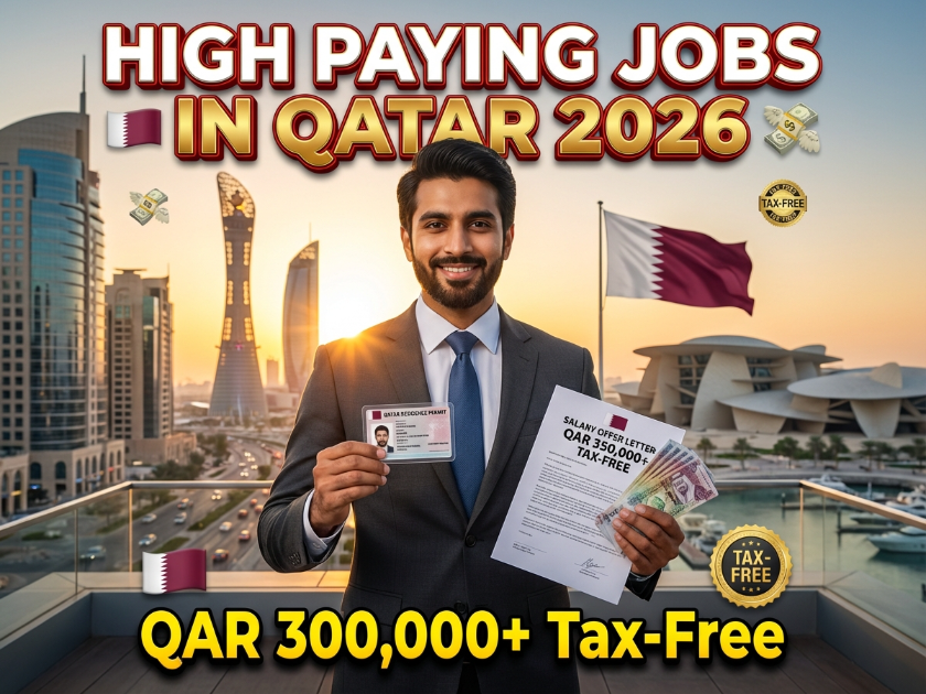 High-Paying Jobs in Qatar 2026: QAR 300,000+ Tax-Free Salaries, World Cup Legacy & Golden Opportunities for Pakistanis & Gulf Professionals