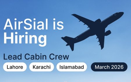 AirSial Cabin Crew Jobs 2026 – Lahore Karachi Islamabad | Apply Online