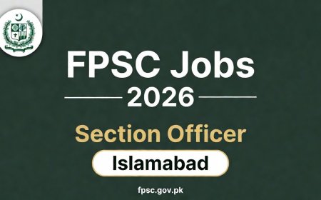 FPSC Section Officer Jobs 2026 – Apply Online Before 28 March | Islamabad