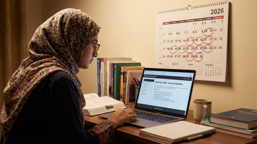 University Admissions in Pakistan 2026 – Full Schedule, Deadlines & Entry Test Guide