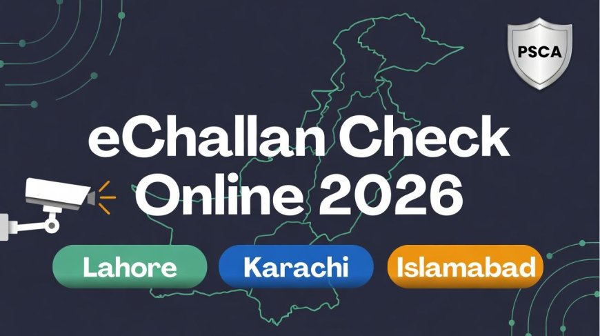 eChallan Check Online 2026 – Punjab, Karachi, Islamabad | Complete Guide