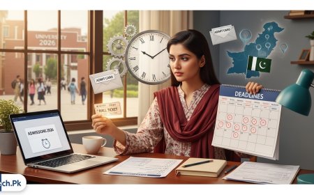 University Admissions in Pakistan 2026 – Full Schedule, Deadlines & Entry Test Guide