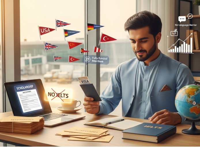 Top 15 Fully Funded Scholarships for Pakistani Students in 2026 — No IELTS Required
