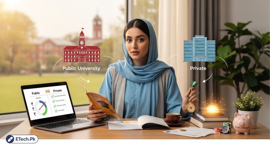 University Fees in Pakistan 2026 – Public vs Private Full Comparison + Scholarship Tips