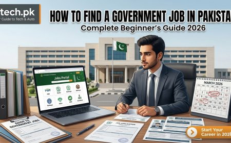 How to Find a Government Job in Pakistan in 2026 – Complete Beginner's Guide
