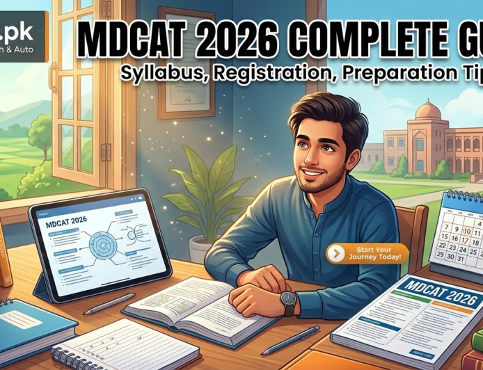 MDCAT 2026 Complete Guide for Pakistani Students – Syllabus, Registration, Preparation Tips