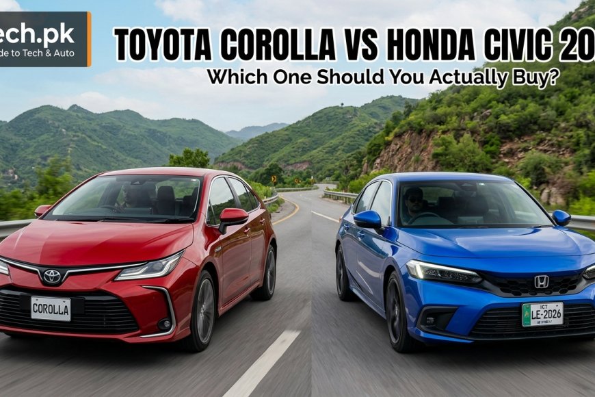 Toyota Corolla vs Honda Civic 2026 in Pakistan – Which One Should You Actually Buy?