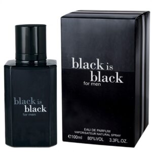 Black Is Black Perfume for Men – 100ml Eau De Parfum | Long Lasting, Premium Scent in Pakistan